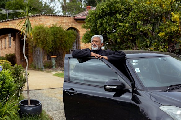 Rayan Narayan has been commuting to work from Blacktown for over 20 years. 