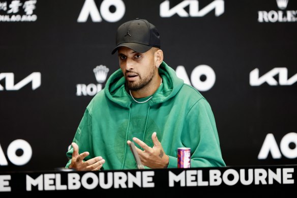 Nick Kyrgios won’t play in the 2024 Australian Open due to a wrist injury.