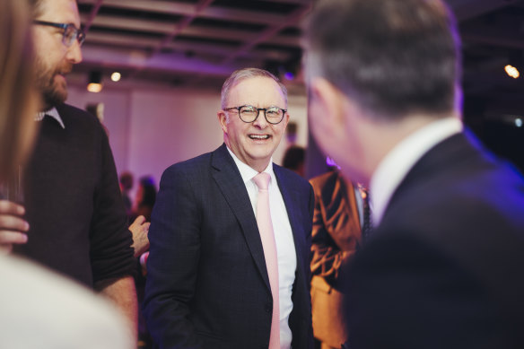 The big end of town has had a lot to say to Anthony Albanese, pictured in Sydney last week.