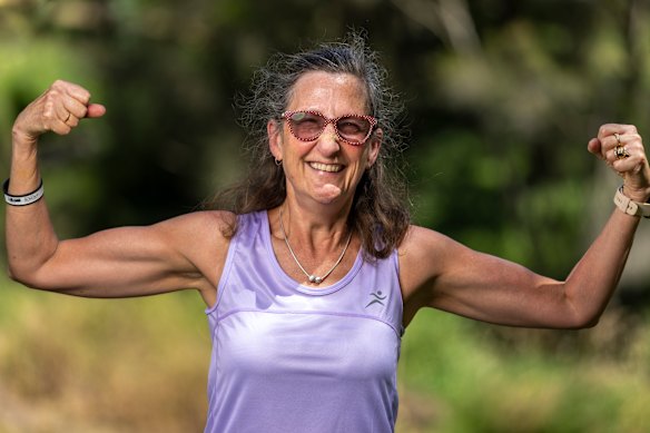 Wendy Glen, 63, said since taking up weight lifting to help her stay fit for running, her times are now better than they were when she was 50.