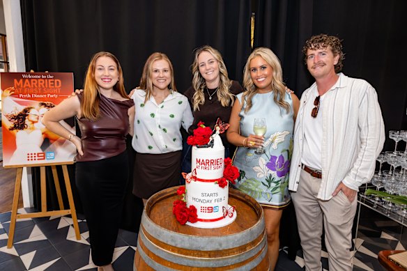 Carly Portch, Elissa MacNeall, Brooke Van Veen, Alana McLean, Scott Ringin,