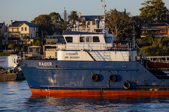 The crew of the Raider, docked at Snails Bay, Birchgrove, allegedly offloaded a tonne of cocaine in Australian waters after being allowed to sail the coast unimpeded.