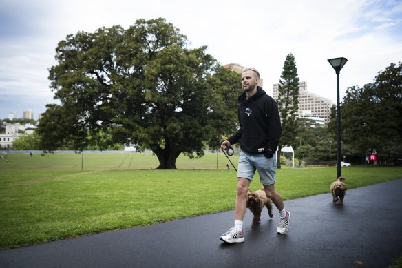 Davin Griffiths-Jones of Surry Hills was upset and shocked by the resignation of Ms Berejiklian. 