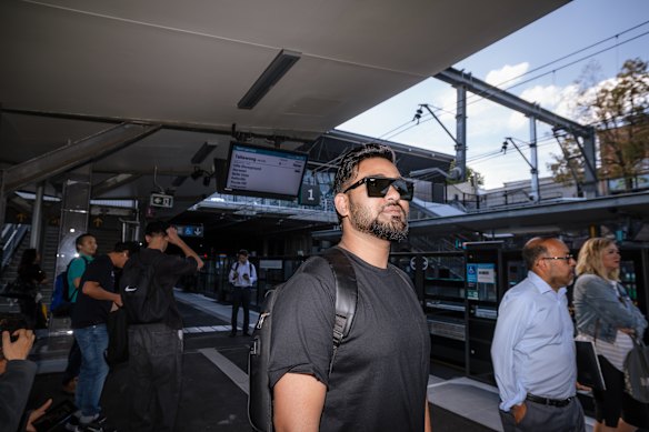 Irfan Khan enjoys his new commute. 