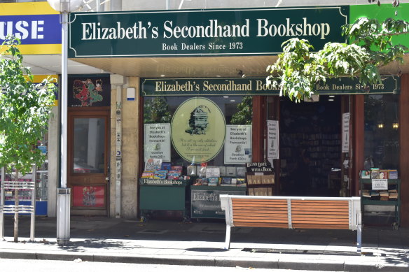 Elizabeth’s Secondhand Bookshop is withdrawing from the Perth CBD. 