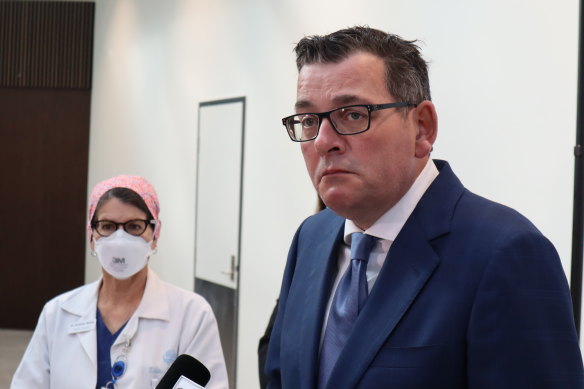 Victorian Premier Daniel Andrews said the interest rate rise was ‘smashing families’. 