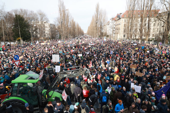 Protests against the AfD and the Defense for Democracy party erupted after revelations that high-ranking AfD members met with right-wing extremists last November.