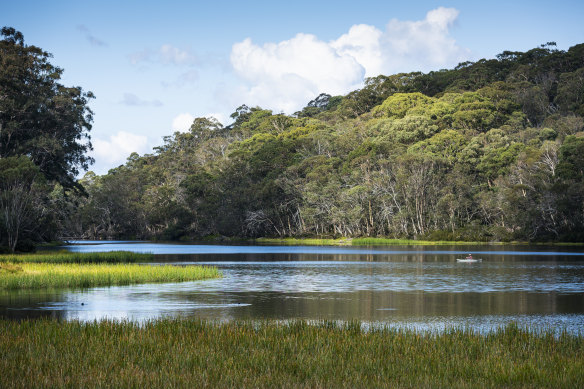 Idyllic: Lake Catani.