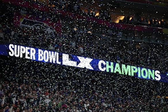 Seattle are the champions of Super Bowl LX.