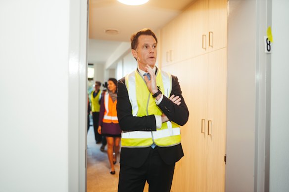 Premier Chris Minns is having to balance cost of living pressures and the state’s housing needs.