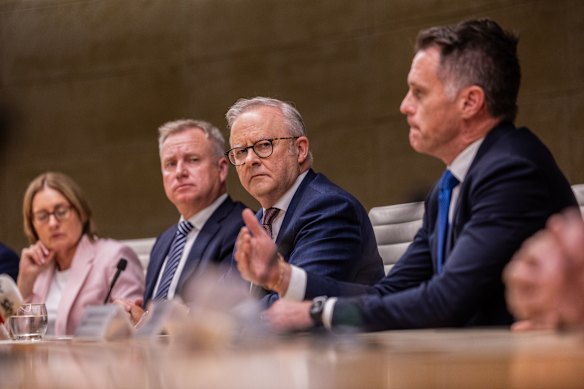 O primeiro-ministro Anthony Albanese disse que saudou a visita do presidente israelense Isaac Herzog à Austrália.