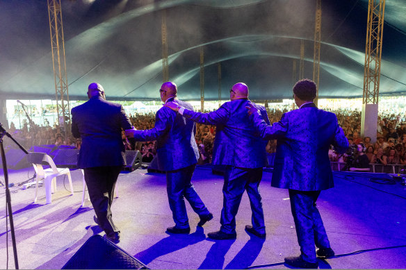 The Blind Boys of Alabama: Musical royalty is in the house.