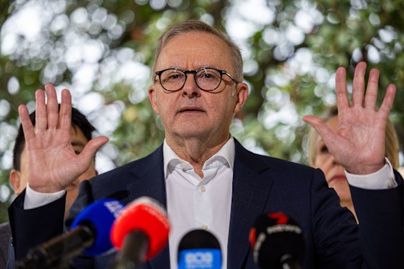 Prime Minister Anthony Albanese was quizzed after the White House reiterated calls for Asia-Pacific allies to increase military spending.
