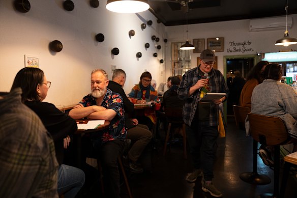 Trivia night at HP Bowlo.