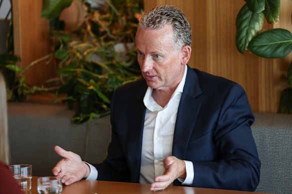 Momentum Wealth founder Damian Collins.