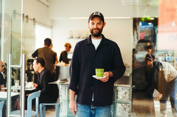 Owner Luke Miller at Noon in Manly.