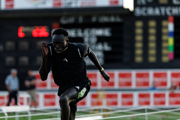 Gout Gout is the No.1 drawcard at this year’s Stawell Gift.