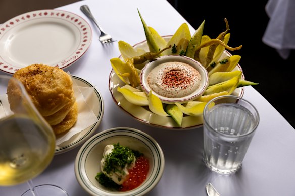 Sunflower dip.