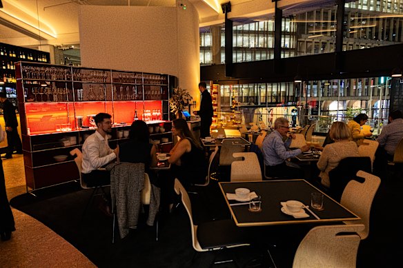The original Finnish-designed chairs for the 180-seat restaurant have been re-ordered.