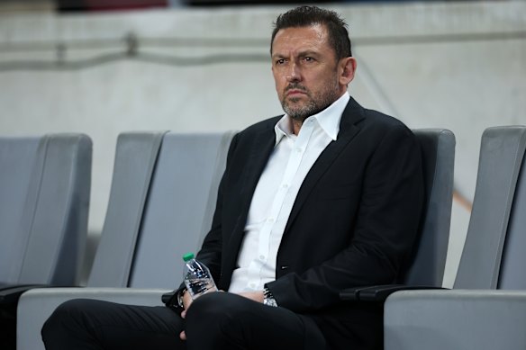 Socceroos coach Tony Popovic.