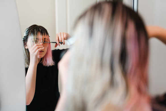Hairdressers in NSW are preparing to open their doors for vaccinated people once the vaccination rate hits 70 per cent double-dosed next month.