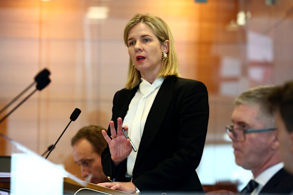 Ruth O’Gorman, KC, during her cross-examination of Watson.