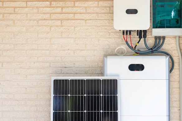 Home battery sales are booming. 