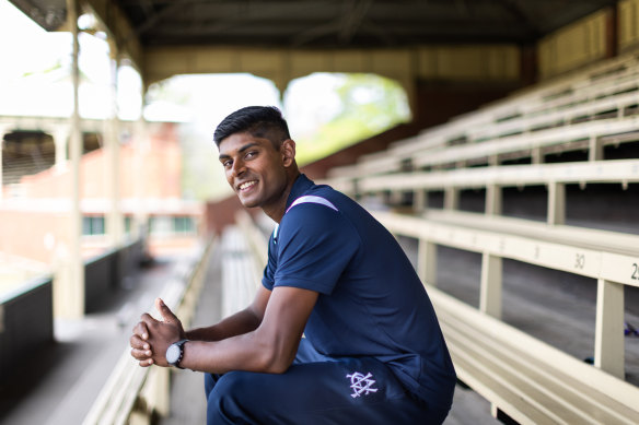 Ashley Chandrasinghe is part of the new face of Australian cricket.