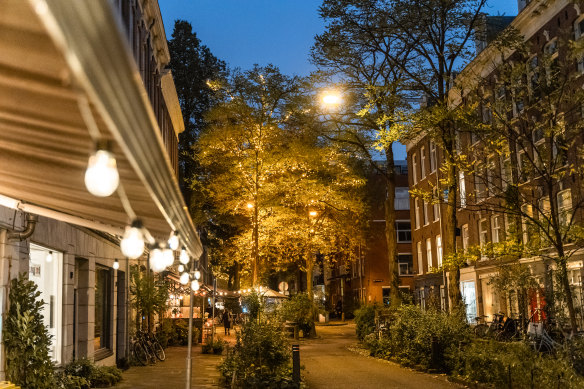 The Frans Halsstraat in De Pijp.