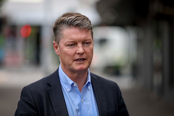 Deputy Premier and Education Minister Ben Carroll this morning.