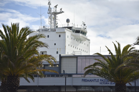 Six crew members of livestock carrier the Al Kuwait have been diagnosed with COVID-19. 