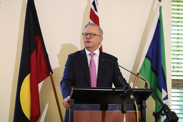 Anthony Albanese has now landed on the idea of “progressive patriotism”.