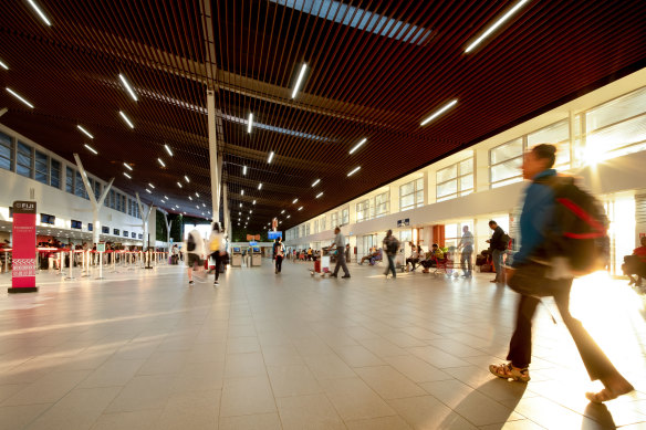 The vast new terminal area at Nadi Airport.