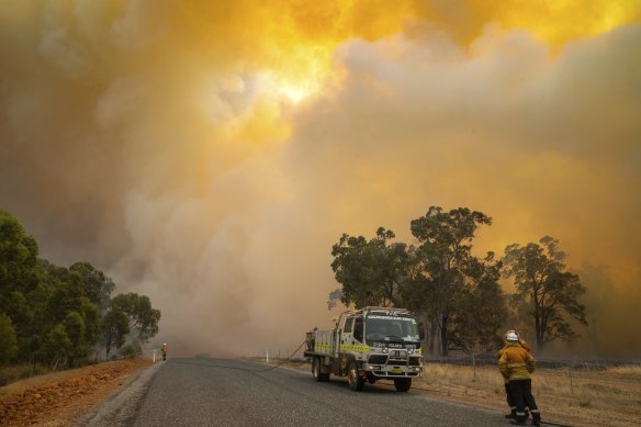 The Wooroloo fire devastated the area.