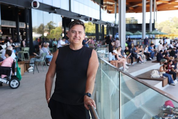 Despite teething problems, Glebe local Patrick McGlinchey remains positive about his new neighbour.