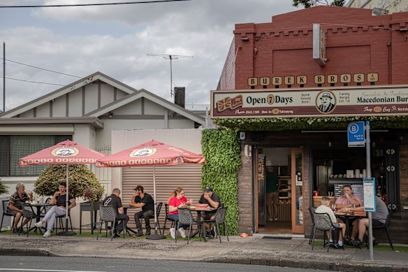 Burek is made daily, often to order at Burek Brothers, Rockdale.