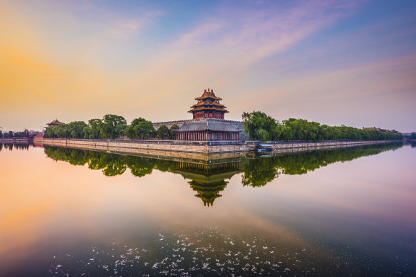 Jingshan Park has great views over the complex.