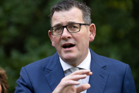 Premier Daniel Andrews said the database would not work if it was optional.
