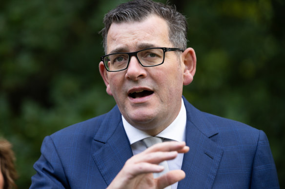 Victorian Premier Daniel Andrews.