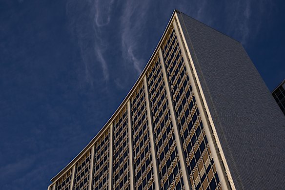 The AMP Building in Circular Quay was officially reopened on Friday.