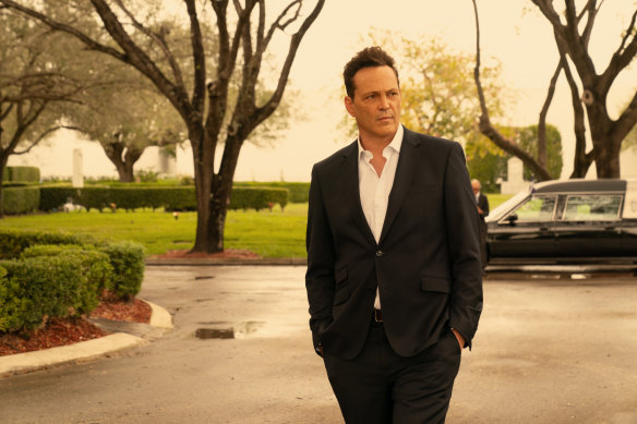 Vince Vaughn in an out-there crime tale,  Carl Hiaasen’s Bad Monkey.