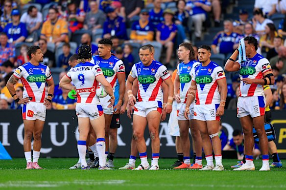 The Knights have spent a lot of time this season behind their goalposts.