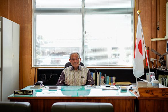 Kenichi Itokazu, Yonaguni’s former mayor, has called for the islands defences to be beefed up.