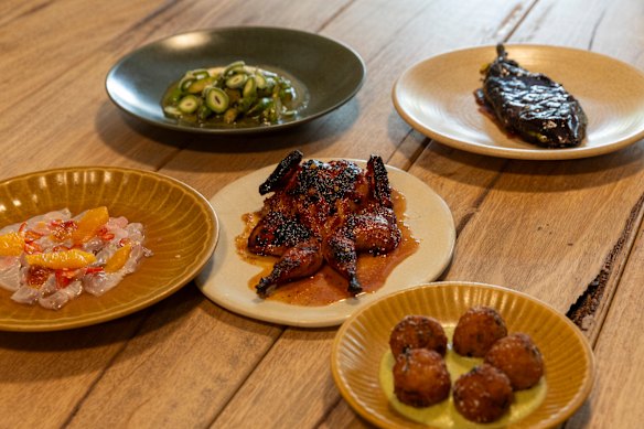 Snack plates at Boire.