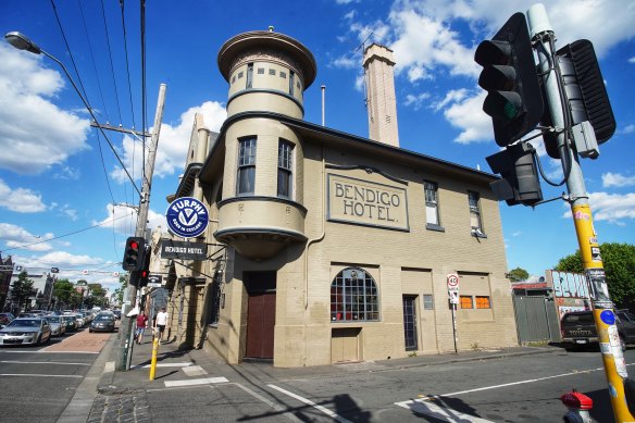 Collingwood’s Bendigo Hotel closed down last month.