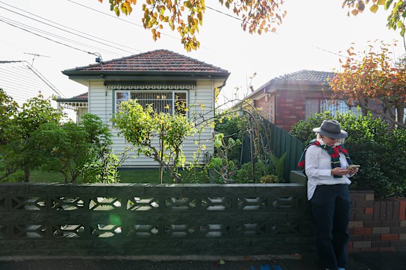 Some homes are selling under competition.