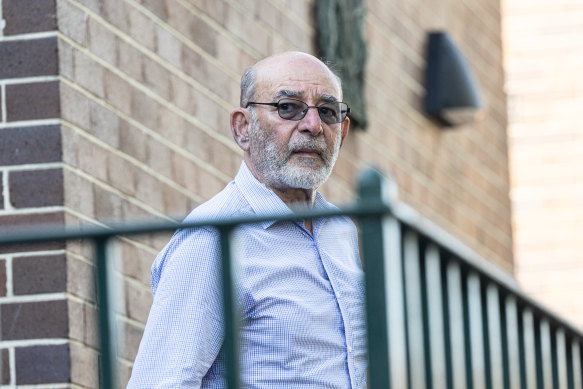 Faramarz Atshan at Manly Local Court on Thursday.