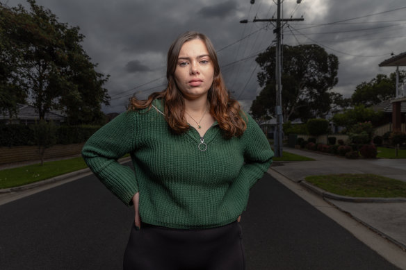 Rebecca Donaldson has been harassed by customers in her retail job.