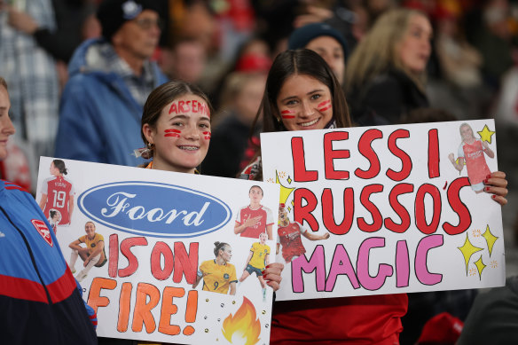 Fans to see Arsenal Women at Marvel Stadium