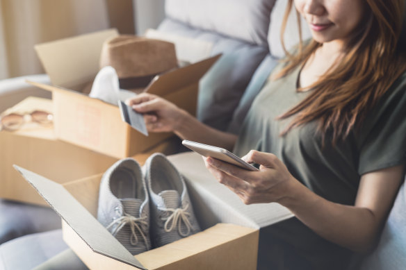 There has been a surge in online shopping in Sydney and Melbourne during the 2021 lockdowns.